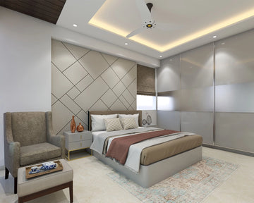 Contemporary Guest Bedroom Interior Ideas